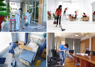 Vệ sinh nhà cửa và các công trình khác